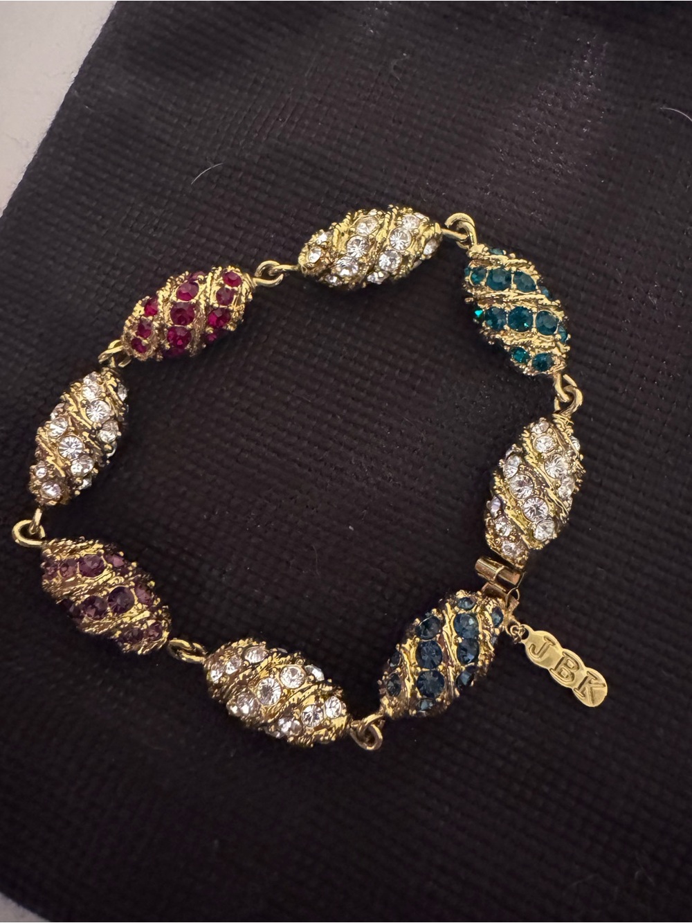 Camrose & Kross Jacqueline Bouvier Kennedy (JBK) Royal Egg Bracelet - VTG